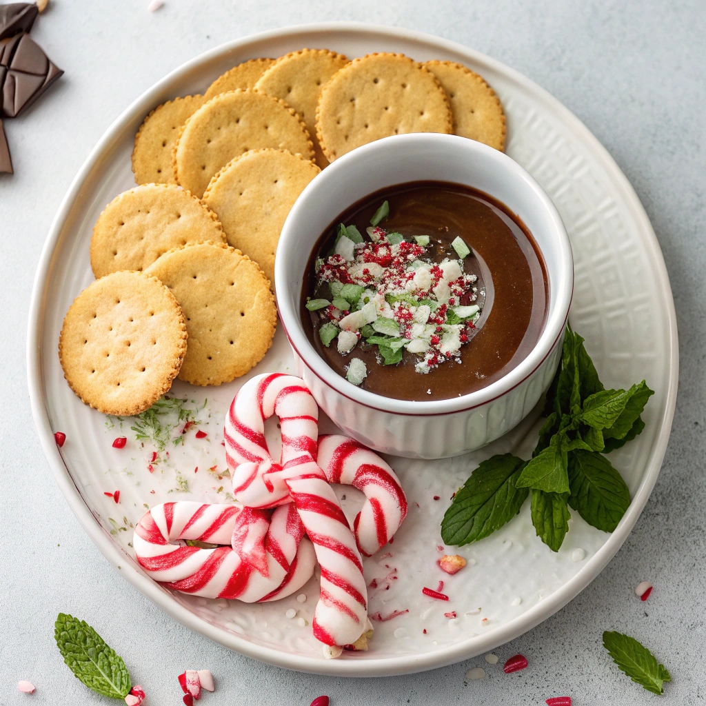 No-Bake Ritz Cracker Thin Mint Cookies Recipe Ingredients