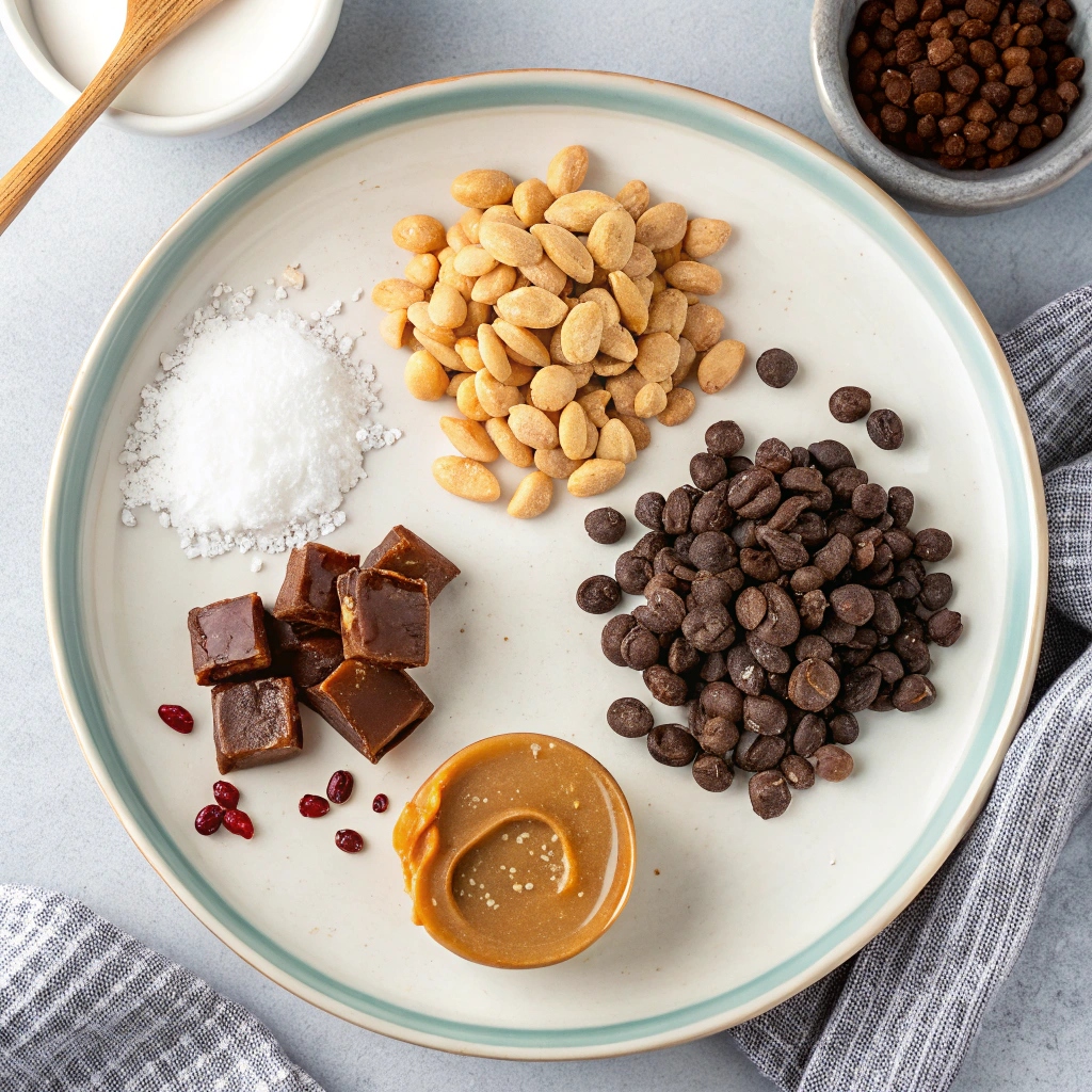 Easy Copycat Chunky Bar Clusters Ingredients