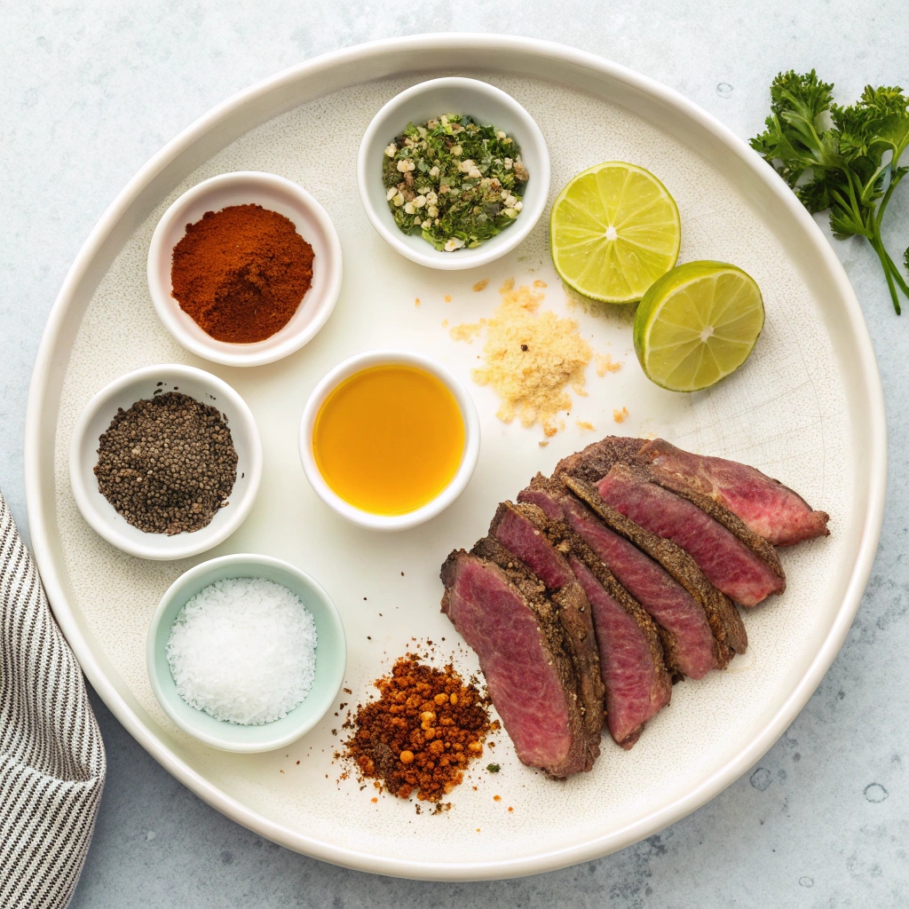 Instant Pot Carne Asada Street Tacos Ingredients