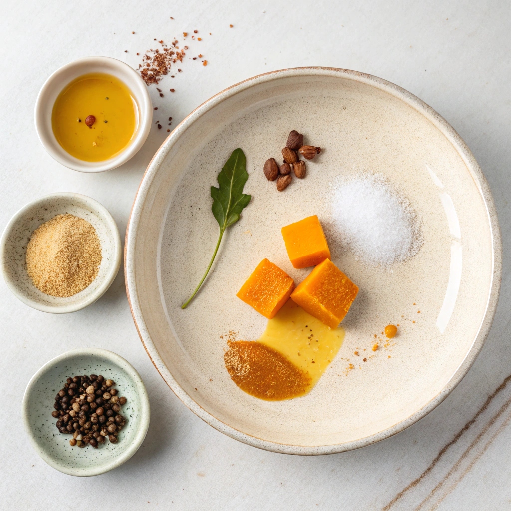Roasted Honey Cinnamon Butternut Squash Ingredients