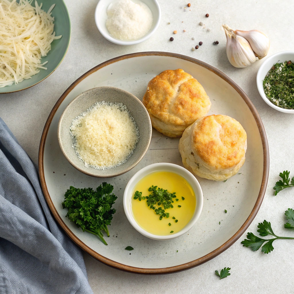 Mini Garlic Monkey Bread Ingredients