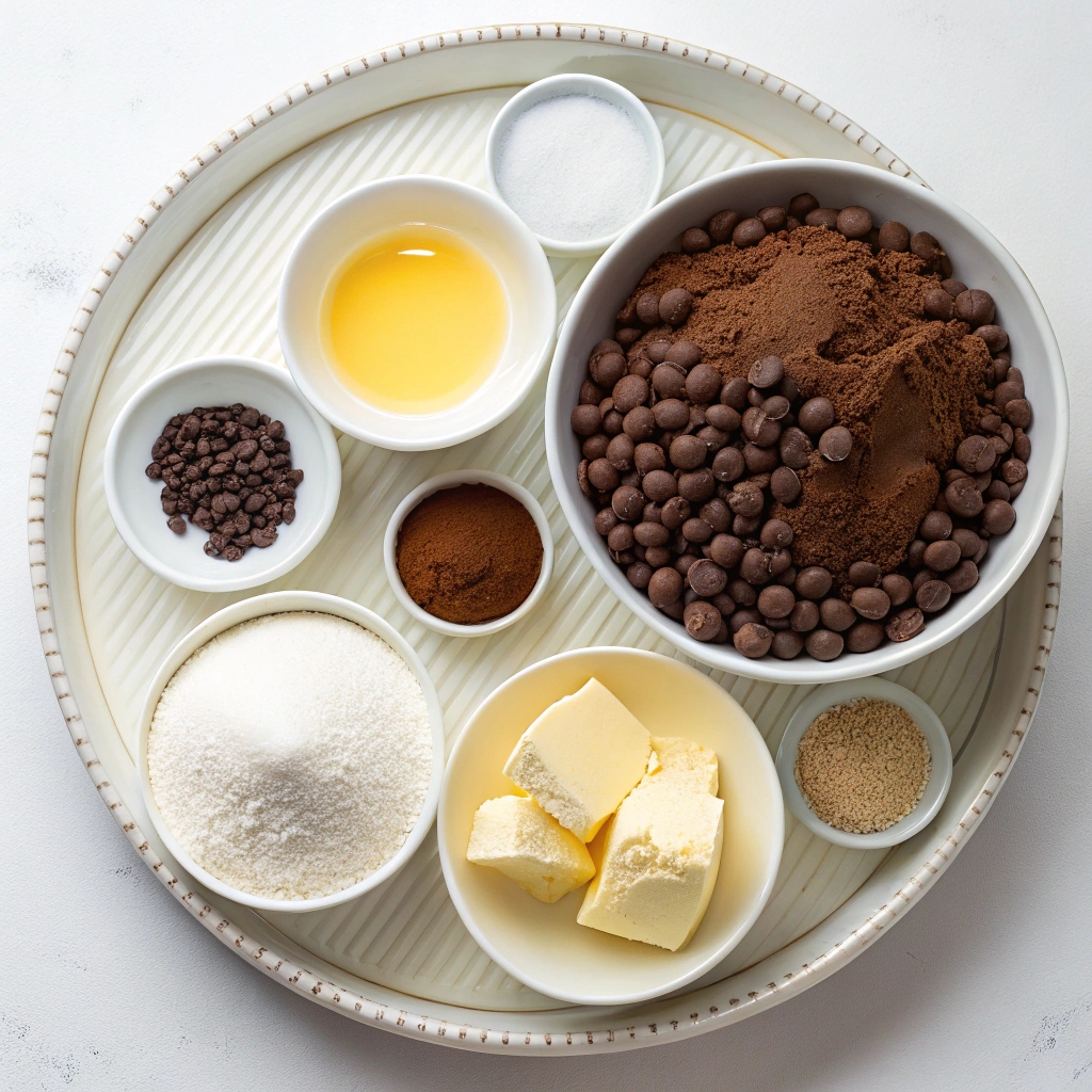 Triple Chocolate Bundt Cake Ingredients