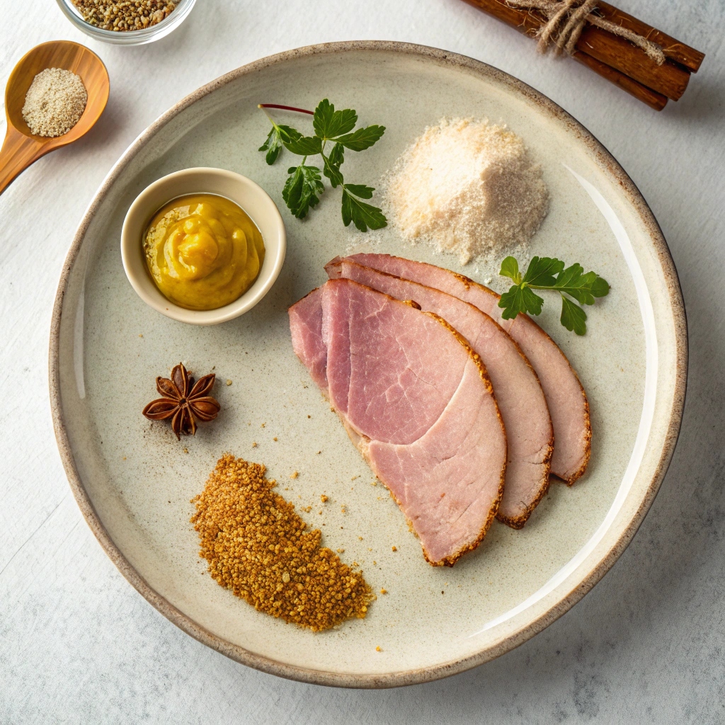 Slow Cooker Honey Baked Ham Ingredients