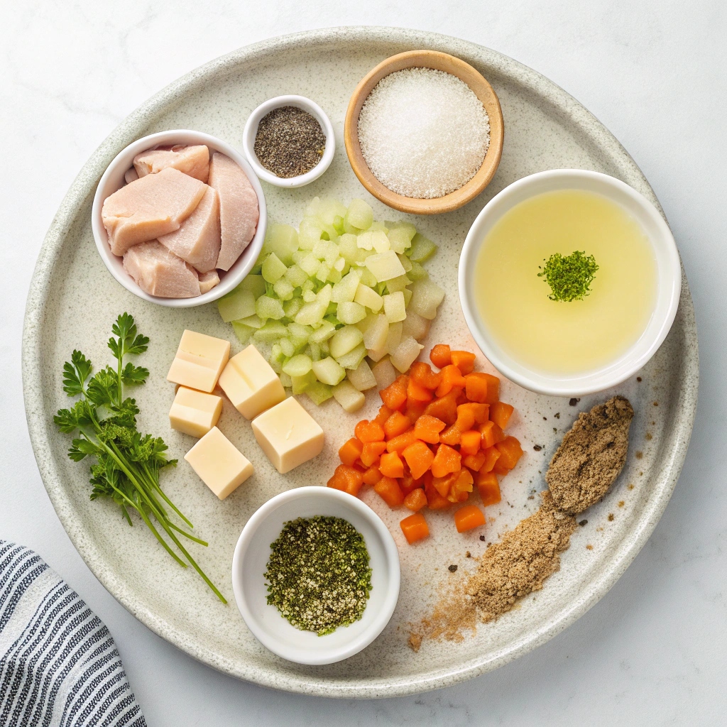 Easy Instant Pot Chicken and Dumplings Ingredients