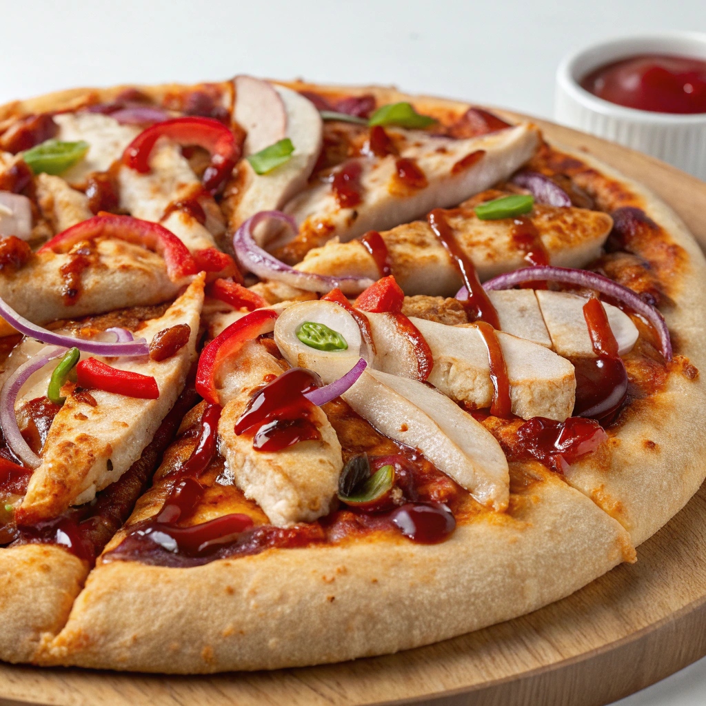 BBQ Chicken Pizza in 10 Minutes