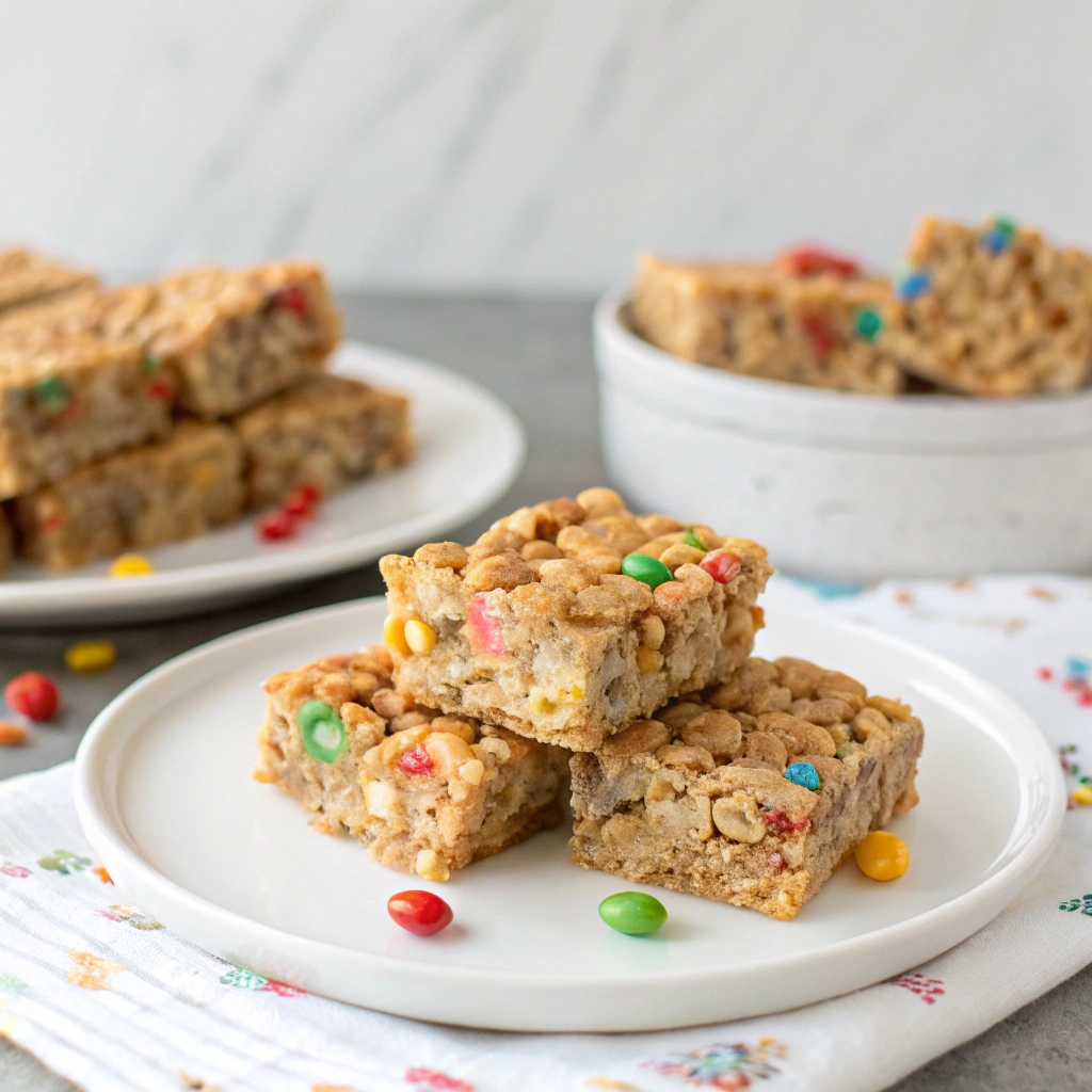 No-Bake Chewy Chex Bars (5 Ingredients)