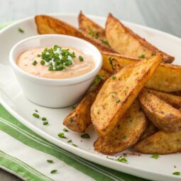Baked Tater Wedges and Utah’s Famous Fry Sauce