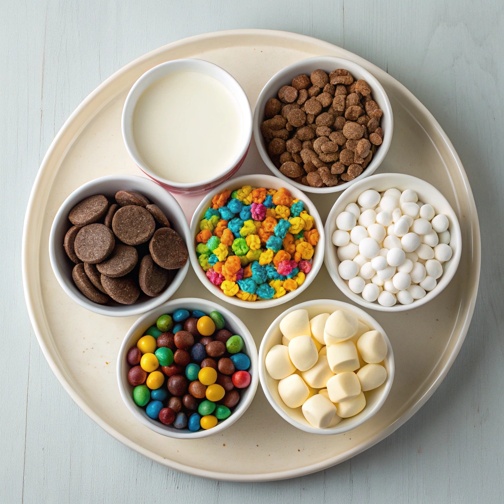 No-Bake Chewy Chex Bars (5 Ingredients) Ingredients