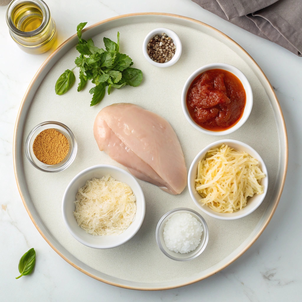 Slow Cooker Chicken Parmesan Ingredients