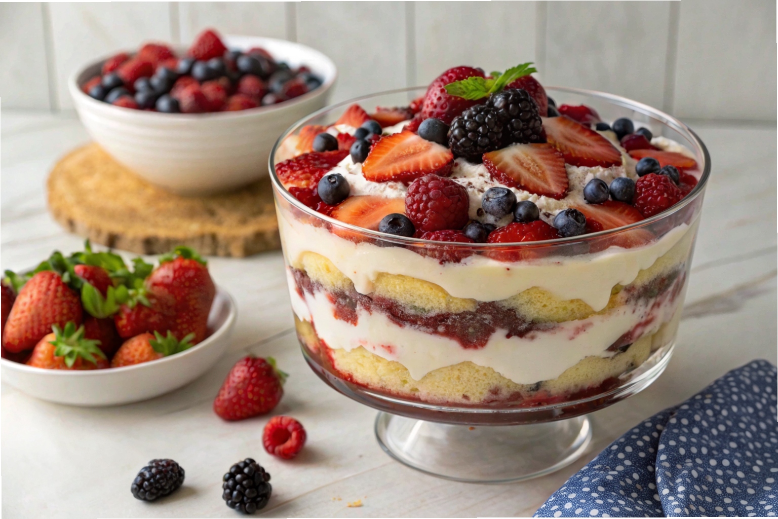 Berry Trifle