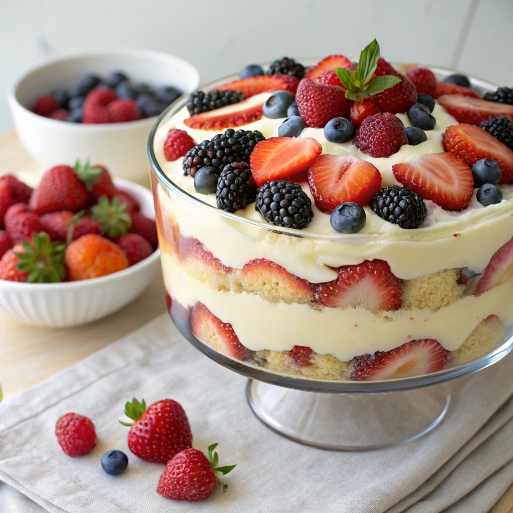 Berry Trifle