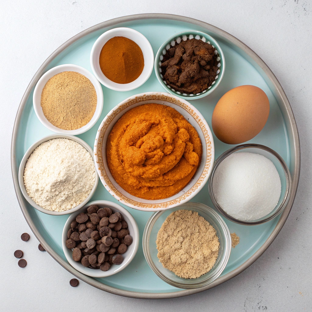Protein Pumpkin Chocolate Chip Cookies Ingredients